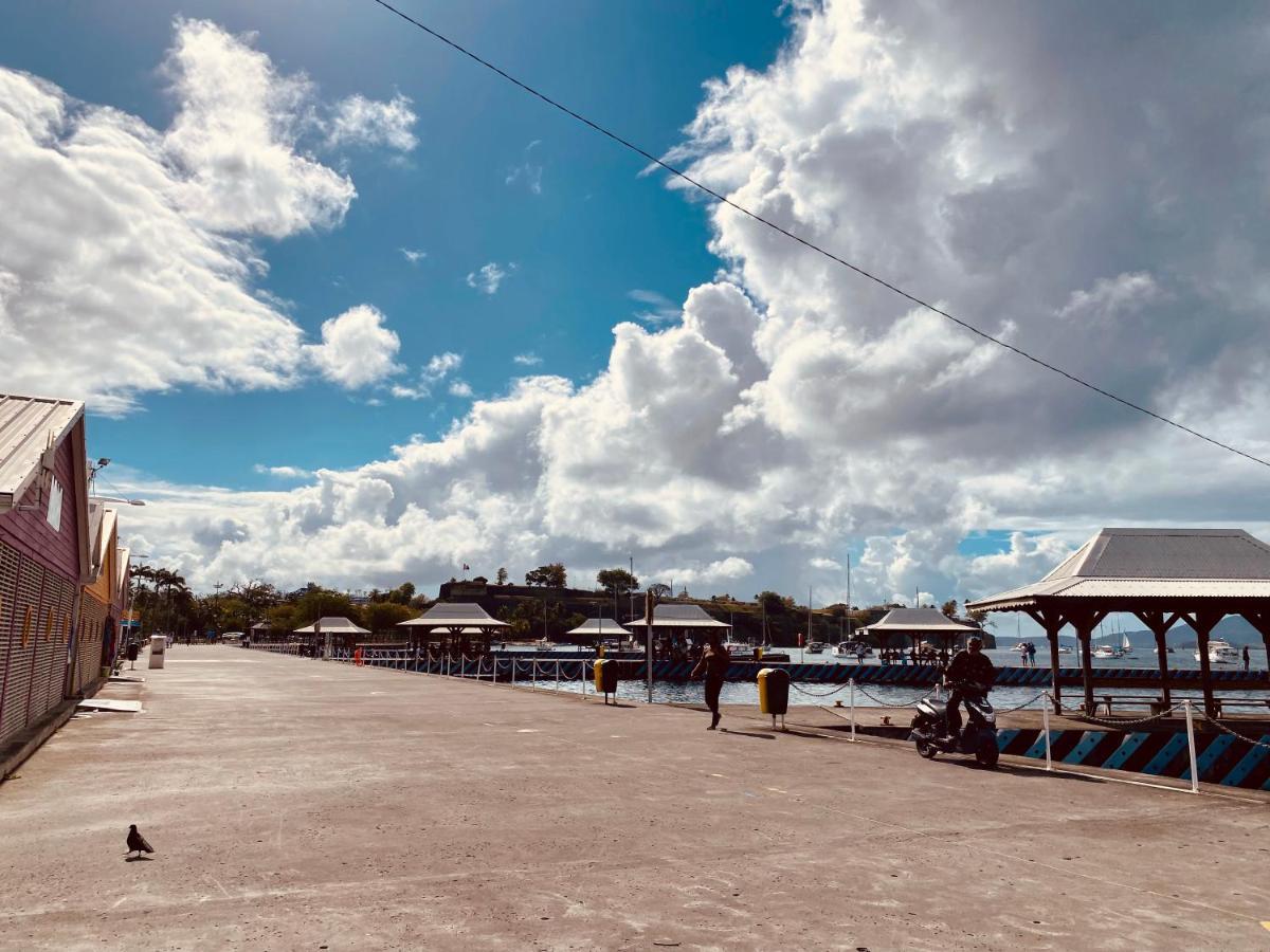 Loft T2 En Couleur En Plein Centre Ville Fort-De-France Martinique Εξωτερικό φωτογραφία