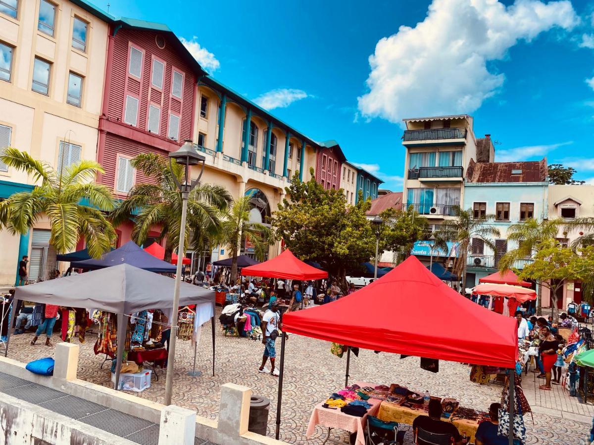 Loft T2 En Couleur En Plein Centre Ville Fort-De-France Martinique Εξωτερικό φωτογραφία