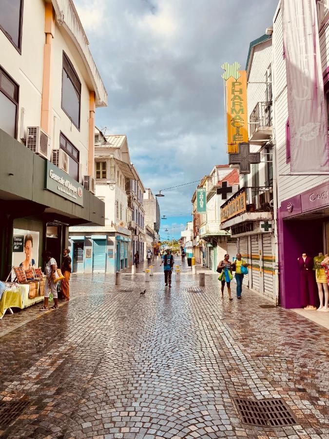 Loft T2 En Couleur En Plein Centre Ville Fort-De-France Martinique Εξωτερικό φωτογραφία