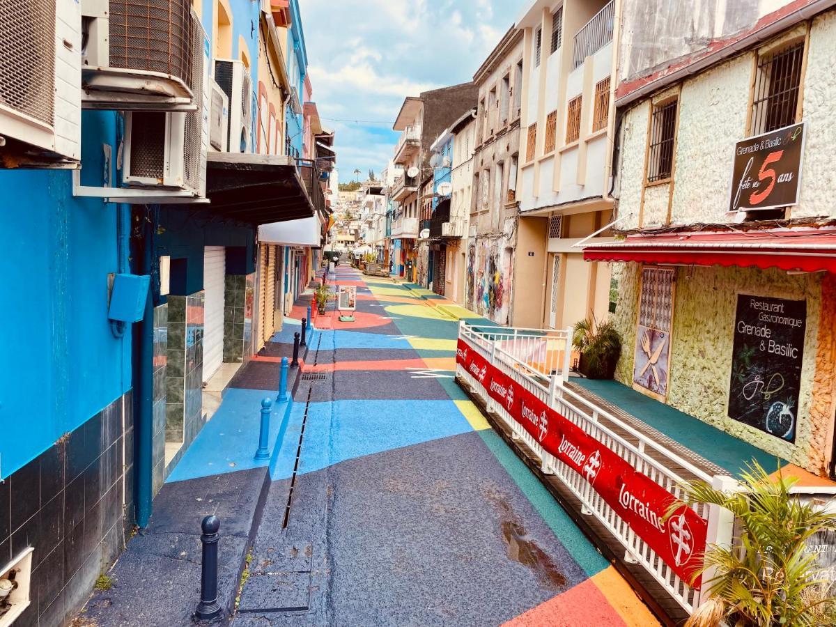 Loft T2 En Couleur En Plein Centre Ville Fort-De-France Martinique Εξωτερικό φωτογραφία